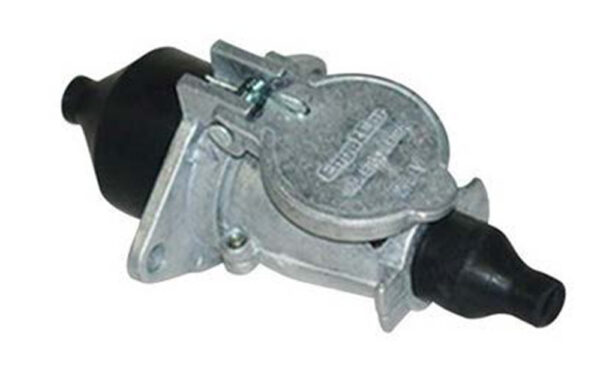 6204507 TOMADA COMPL.REDONDA 7 POLOS (ALUM.)