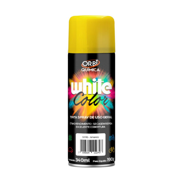 17438 ORBISPRAY TINTA SPRAY AMARELO 340ML/190G