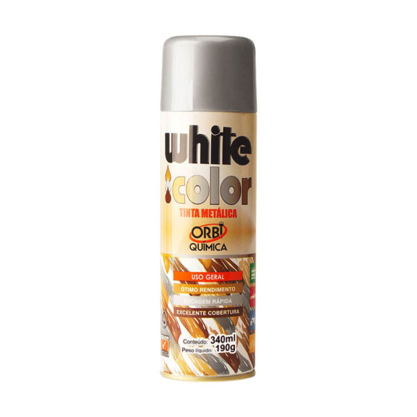 17444 ORBISPRAY TINTA SPRAY PRATA 340ML/190G