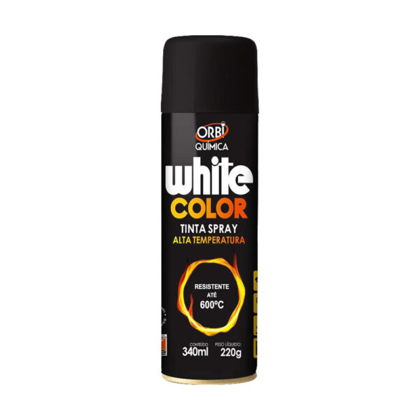 17445 ORBISPRAY TINTA ALTA TEMPERATURA PRETO 340ML/220G