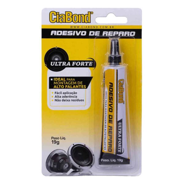 17721 ADESIVO DE REPARO PRETO 19 GR CARTELA