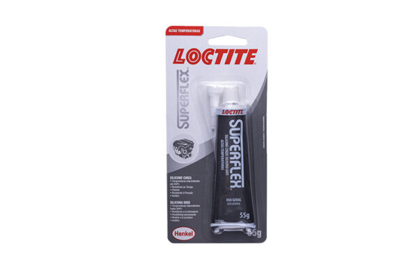 56523 SUPERFLEX SILICONE CINZA 55G - ACÉTICO