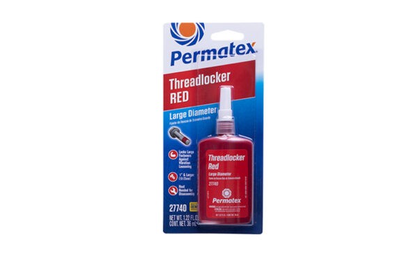 56749 PX27740 TRAVA ROSCA TORQUE ALTO RA3 VERMELHO 40G