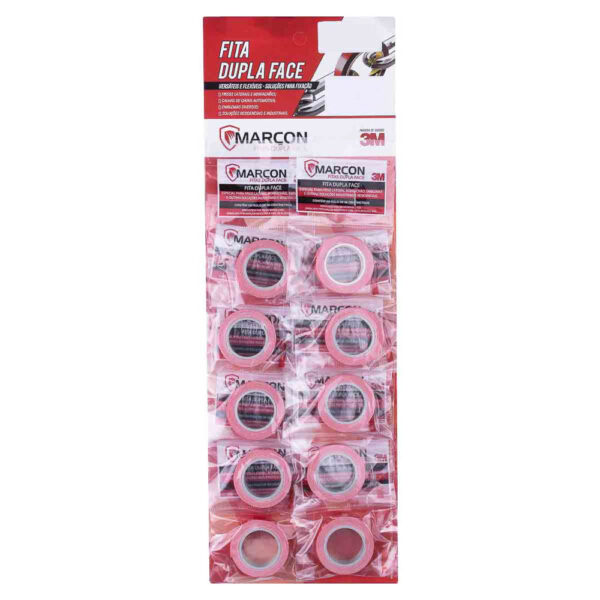 57028 CARTELA FITA DUPLA FACE 0,90CMX11MM C/10