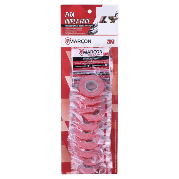 57030 CARTELA FITA DUPLA FACE 3MTSX11MM C/10