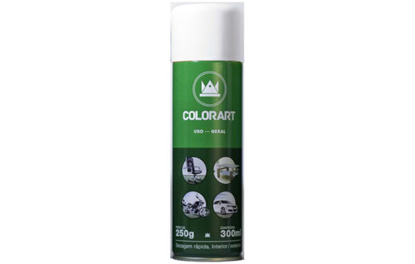 57079 TINTA SPRAY BRANCO FOSCO 300ML (61510)