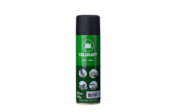 57091 TINTA SPRAY PRETO SEMI-FOSCO 300ML (61528)